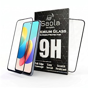saola crystal clear screen protector for tecno spark 20c  9h tempered glass smooth touch full coverage case friendly 2-step installation kit  quick amp easy application pack of 2