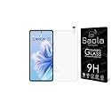 Saola Crystal Clear Screen Protector for Tecno Camon 20 | 9H Tempered Glass, Smooth Touch, Full Coverage, Case Friendly, 2-Step Installation Kit | Quick &amp; Easy Application (Pack of 1)