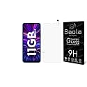 Saola Crystal Clear Screen Protector for Tecno Spark 9 | 9H Tempered Glass, Smooth Touch, Full Coverage, Case Friendly, 2-Step Installation Kit | Quick &amp; Easy Application (Pack of 1)