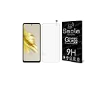 Saola Crystal Clear Screen Protector for Tecno Spark 20 | 9H Tempered Glass, Smooth Touch, Full Coverage, Case Friendly, 2-Step Installation Kit | Quick &amp; Easy Application (Pack of 1)