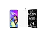 Saola Crystal Clear Screen Protector for Tecno POP 6 Pro | 9H Tempered Glass, Smooth Touch, Full Coverage, Case Friendly, 2-Step Installation Kit | Quick &amp; Easy Application (Pack of 1)