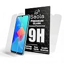 Saola Crystal Clear Screen Protector for Tecno Spark 8C | 9H Tempered Glass, Smooth Touch, Full Coverage, Case Friendly, 2-Step Installation Kit | Quick &amp; Easy Application (Pack of 1)
