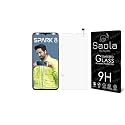 Saola Crystal Clear Screen Protector for Tecno Spark 8 | 9H Tempered Glass, Smooth Touch, Full Coverage, Case Friendly, 2-Step Installation Kit | Quick &amp; Easy Application (Pack of 1)