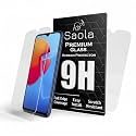 Saola Crystal Clear Screen Protector for Vivo Y51 | 9H Tempered Glass, Smooth Touch, Full Coverage, Case Friendly, 2-Step Installation Kit | Quick &amp; Easy Application (Pack of 2)