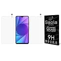 Saola Crystal Clear Screen Protector for Vivo Y90 | 9H Tempered Glass, Smooth Touch, Full Coverage, Case Friendly, 2-Step Installation Kit | Quick &amp; Easy Application (Pack of 2)