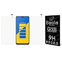 Saola Crystal Clear Screen Protector for Vivo Y17 | 9H Tempered Glass, Smooth Touch, Full Coverage, Case Friendly, 2-Step Installation Kit | Quick &amp; Easy Application (Pack of 2)