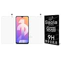 Saola Crystal Clear Screen Protector for Vivo Y12 | 9H Tempered Glass, Smooth Touch, Full Coverage, Case Friendly, 2-Step Installation Kit | Quick &amp; Easy Application (Pack of 2)