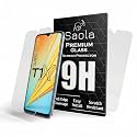 Saola Crystal Clear Screen Protector for Vivo T1x | 9H Tempered Glass, Smooth Touch, Full Coverage, Case Friendly, 2-Step Installation Kit | Quick &amp; Easy Application (Pack of 2)