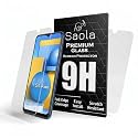 Saola Crystal Clear Screen Protector for Vivo Y51A | 9H Tempered Glass, Smooth Touch, Full Coverage, Case Friendly, 2-Step Installation Kit | Quick &amp; Easy Application (Pack of 2)