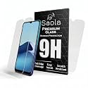 Saola Crystal Clear Screen Protector for Vivo Y20T | 9H Tempered Glass, Smooth Touch, Full Coverage, Case Friendly, 2-Step Installation Kit | Quick &amp; Easy Application (Pack of 2)