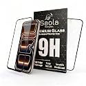 Saola® HD+ Oleophobic Tempered Glass For Apple Iphone 17 Pro Max (PACK OF 1) with Hassle-less Installation Kit. Full screen Coverage. 6.9 inch