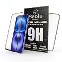 Saola® HD+ Oleophobic Tempered Glass For Apple Iphone 16 Plus (PACK OF 1) with Hassle-less Installation Kit. Full screen Coverage. 6.7 inch
