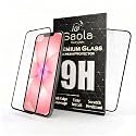 Saola® HD+ Oleophobic Tempered Glass For Apple Iphone 17e (Pack Of 2) with Hassle-less Installation Kit. Full screen Coverage. 6.1 inch