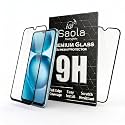 Saola® HD+ Oleophobic Tempered Glass For Itel A100C (PACK OF 1) with Hassle-less Installation Kit. Full screen Coverage. 6.6 inch