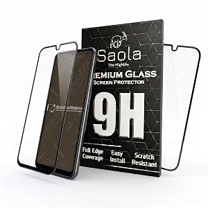 saola hd oleophobic tempered glass for lava bold n2 lite pack of 1 with hassle-less installation kit full screen coverage 675 inch