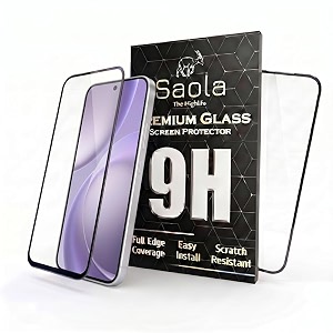 saola hd oleophobic tempered glass for oppo find x9s pack of 2 with hassle-less installation kit full screen coverage 659 inch