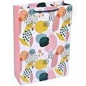Gift Paper Bag "Abundance" For Marriage, Birthday, Holiday Purpose (9X13X3.5 Inch(Medium)) - Multicolor