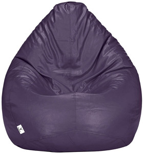 sapience xxxl tear drop bean bag cover  without beans purple