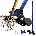 Sapling Puller Tool & Tree Puller Heavy Duty Root Puller for ¼ - 2 " Woody Stems 56" High Leverage Manual Tree Root Remover Fully Uproots Trees, Shrubs| Ergonomic Garden Tool for Farming, Forestry