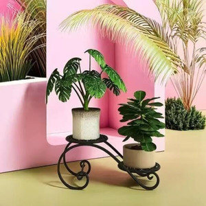 Sapna Enterprises 2 Tier Metal Plant Stand