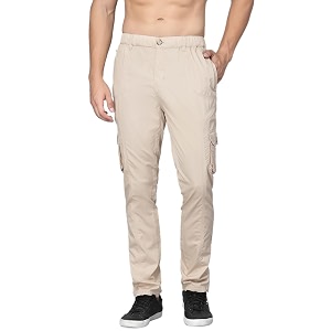 SAPPER Regular Fit Cotton Cargo Pants for