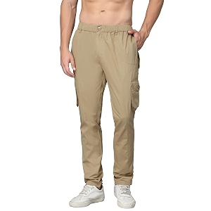 SAPPER Regular Fit Cotton Cargo Pants for