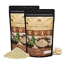 SAPTAMVEDA Premium Ginger Powder 300gm(150 X Pack of 2) for Tea | Dry Ginger Adrak Powder | Organic Taste and Aromatic Flavor for Cooking, Baking &amp; Tea | Dried Sukha Adrak Antioxidant