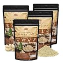 SAPTAMVEDA Premium Ginger Powder 600gm(150 X Pack of 4) for Tea | Dry Ginger Adrak Powder | Organic Taste and Aromatic Flavor for Cooking, Baking &amp; Tea | Dried Sukha Adrak Antioxidant