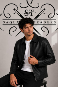 saqlaini traders Full Sleeve Solid Men Jacket