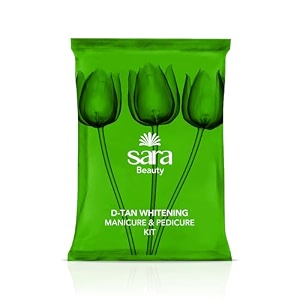 sara d-tan spa pedicure manicure kit for soft amp hydrated hands and feet professional pedicure kit for women amp men for foot detan manicure pedicure for tan removal amp hydrated skin 30gm10ml