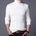 sarah Enterprises Solid Turtle Neck Casual Men