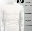 sarah Enterprises Solid Turtle Neck Casual Men