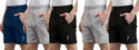 Sarahna Solid Men Multicolor Sports Shorts