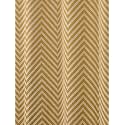 SARAL HOME EASY LIVING Chevron Designer Curtains (Yellow, Door 7 Feet- 1PC, Blackout)