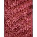 SARAL HOME EASY LIVING Chevron Cotton 100% Blackout Opaque Door Curtain 1Pc, Rust. 4X7 Feet