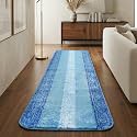 SARAL HOME EASY LIVING Microfiber Striped Rectangle