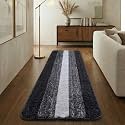 SARAL HOME EASY LIVING Microfiber Striped Rectangle