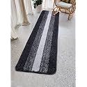 SARAL HOME EASY LIVING Microfiber Striped Rectangle