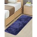 Saral Home Shaggy Modern Carpet Blue 45X120