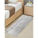 Saral Home Shaggy Modern Carpet Grey 45X120