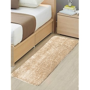 Saral Home Shaggy Modern Carpet Ivory 45X120