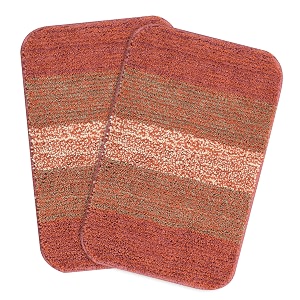 Saral Home Soft Microfiber Anti-Skid Bath Mat