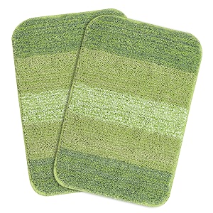 Saral Home Soft Microfiber Anti-Skid Bath Mat