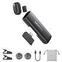 Saramonic Air SE Wireless Mini Microphone for iPhone 17/16/15 & Android, 48kHz/24-bit, AI Noise Cancellation, Clip on Content Creator Microphones for Interview YouTube TikTok Vlogging (2TX + USB-C RX)