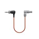 Saramonic SR-TRS-C03 | Locking 3.5mm TRS to Right-Angle 5-Pin LEMO Cable Timecode Cable for Select Cameras Including ARRI Alexa Mini
