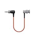 Saramonic SR-TRS-C06 Locking 3.5mm TRS to BNC Timecode Cable for Timecode Devices, Broadcast Cams (Sony/Panasonic/Blackmagic) and Recorders (Zoom/Zaxcom/Sony)