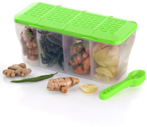 saraza plastic grocery container  - 1800 ml green