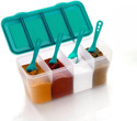 SARAZA Plastic Grocery Container  - 1800 ml (Light Green)