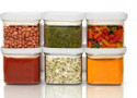 SARAZA Plastic Grocery Container  - 500 ml