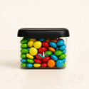 SARAZA Plastic Grocery Container  - 550 ml (Black)